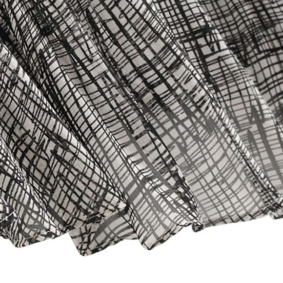 black and white ruffle dress - Picture 10 of 10